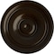 Ekena Millwork Small Classic Ceiling Medallion (Fits Canopies up to 10"), Hand-Painted Bronze, 40 1/4"OD x 3 1/8"P CM40CLBZS - alternate 1